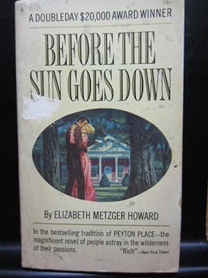Imagen del vendedor de BEFORE THE SUN GOES DOWN a la venta por The Book Abyss