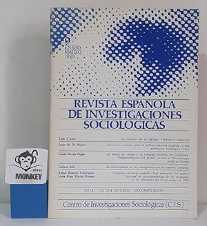 Seller image for Revista Espaola de Investigaciones Sociolgicas. Nm. 9 Enero-Marzo 1980 for sale by MONKEY LIBROS