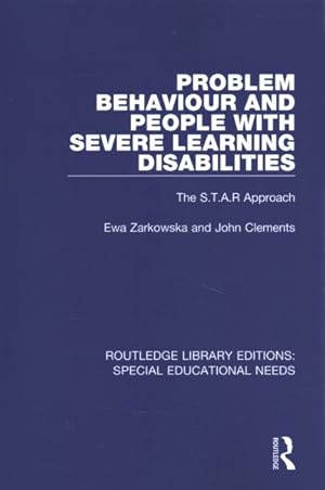 Bild des Verkufers fr Problem Behaviour and People with Severe Learning Disabilities : The S.T.A.R Approach zum Verkauf von GreatBookPrices