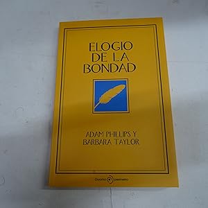 Imagen del vendedor de ELOGIO DE LA BONDAD. a la venta por Librera J. Cintas