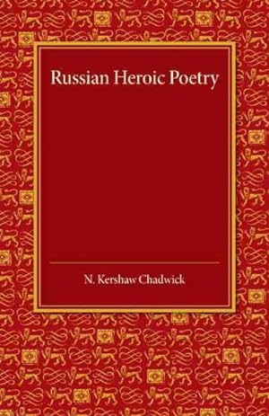 Seller image for Russian Heroic Poetry for sale by GreatBookPrices