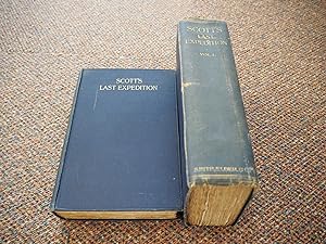 SCOTT'S LAST EXPEDITION. Two Volumes, 1st Edition 1913