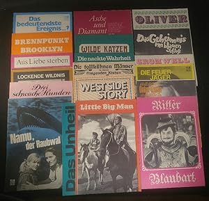 Bild des Verkufers fr 40 Ausgaben "Film fr Sie" aus den Jahren 1969 bis 1974 Der Seewolf, Der Tod in Venedig, Der Glckner von Notre-Dame, Flucht in Ketten, Trotta, Cromwell, West Side Story, Little Big Man, u. A. zum Verkauf von ANTIQUARIAT Franke BRUDDENBOOKS