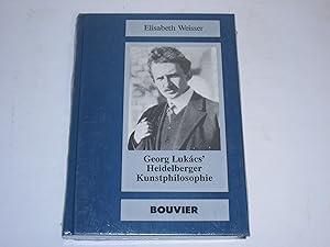 Bild des Verkufers fr Georg Lukacs Heidelberger Kunstphilosophie. zum Verkauf von Der-Philo-soph