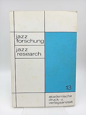 Jazzforschung - Jazz Research 13