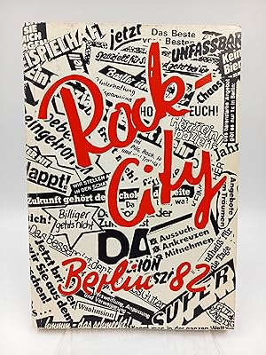 Rock-City Berlin 1982 1. Handbuch zur aktuellen Situation der Berliner Musikszene