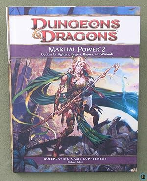 Bild des Verkufers fr Martial Power 2 (Dungeons & Dragons 4th Edition 4e) zum Verkauf von Wayne's Books