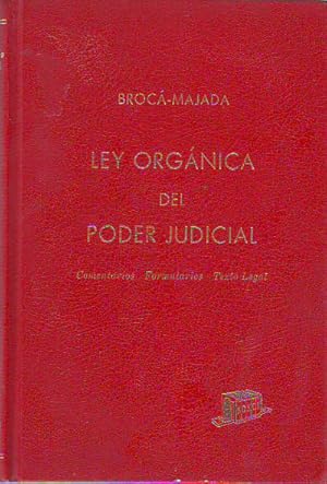 Bild des Verkufers fr LEY ORGANICA DEL PODER JUDICIAL. COMENTARIOS, FORMULARIOS, TEXTOS LEGALES. zum Verkauf von Libros Ambig