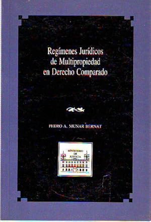 Imagen del vendedor de REGIMENES JURIDICOS DE MULTIPROPIEDAD EN DERECHO COMPARADO. a la venta por Libros Ambig