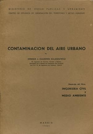 Imagen del vendedor de CONTAMINACION DEL AIRE URBANO. a la venta por Libros Ambig