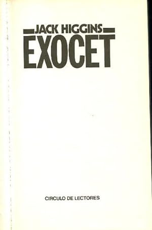 Imagen del vendedor de EXOCET. a la venta por Libros Ambig