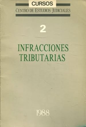 Imagen del vendedor de JORNADAS SOBRE INFRACCIONES TRIBUTARIAS: ASPECTOS ADMINISTRATIVOS Y PENALES. a la venta por Libros Ambig