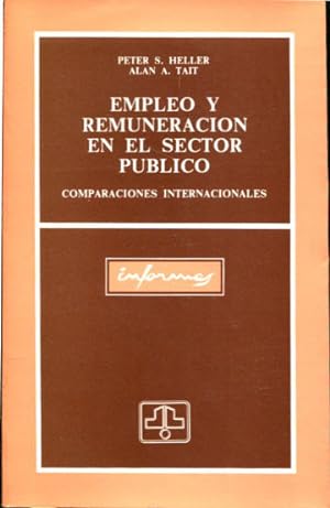 Seller image for EMPLEO Y REMUNERACION EN EL SECTOR PUBLICO: COMPARACIONES INTERNACIONALES. for sale by Libros Ambig