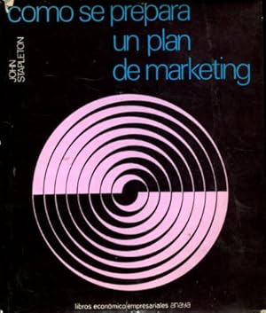 Seller image for COMO SE PREPARA UN PLAN DE MARKETING. SISTEMAS DE DIRECCION BASADOS EN MAS DE SESENTA FORMULARIOS ESPECIALMENTE DISEADOS PARA ESTA OBRA. for sale by Libros Ambig