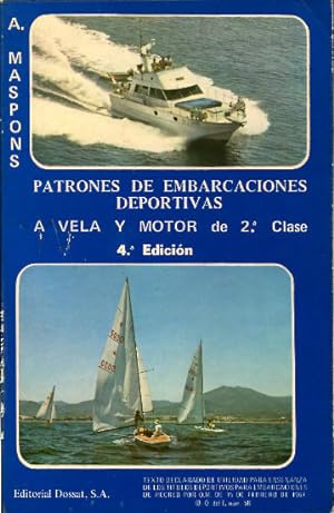 Bild des Verkufers fr PATRONES DE EMBARCACIONES DEPORTIVAS. zum Verkauf von Libros Ambig