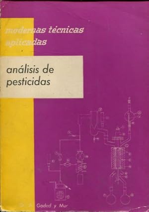 Image du vendeur pour TECNICAS MODERNAS APLICADAS AL ANALISIS DE PESTICIDAS. mis en vente par Libros Ambig