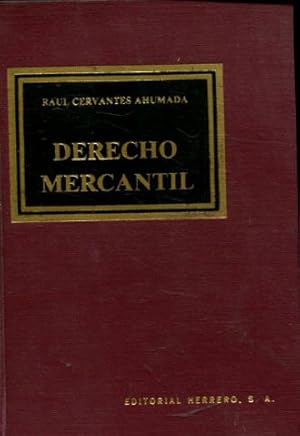 Imagen del vendedor de DERECHO MERCANTIL. a la venta por Libros Ambig