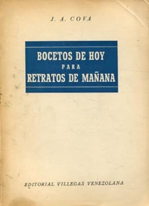 Bild des Verkufers fr BOCETOS DE HOY PARA RETRATOS DE MAANA. zum Verkauf von Libros Ambig