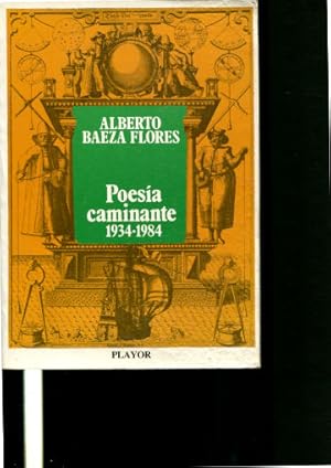 Bild des Verkufers fr POESIA CAMINANTE, 1934-1984. zum Verkauf von Libros Ambig