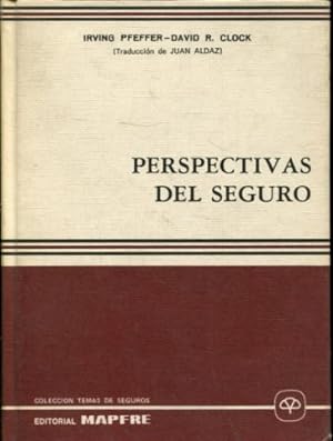 Imagen del vendedor de PERSPECTIVAS DEL SEGURO. a la venta por Libros Ambig
