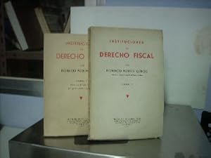 Immagine del venditore per INSTITUCIONES DE DERECHO FISCAL. (2 TOMOS). venduto da Libros Ambig