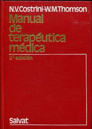 Seller image for MANUAL DE TERAPEUTICA MEDICA. for sale by Libros Ambig