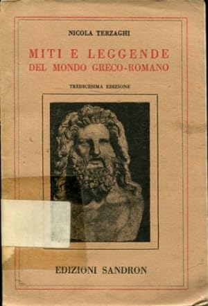Image du vendeur pour MITI E LEGGENDE DEL MONDO GRECO-ROMANO. mis en vente par Libros Ambig