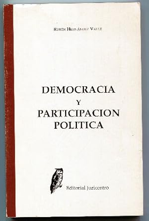 Image du vendeur pour DEMOCRACIA Y PARTICIPACION CIUDADANA. mis en vente par Libros Ambig