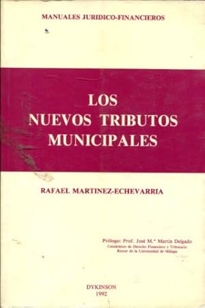 Imagen del vendedor de LOS NUEVOS TRIBUTOS MUNICIPALES. a la venta por Libros Ambig