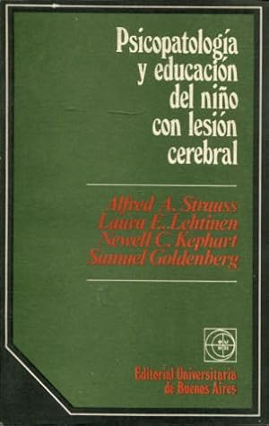 Seller image for PSICOPATOLOGIA Y EDUCACION DEL NIO CON LESION CEREBRAL. for sale by Libros Ambig
