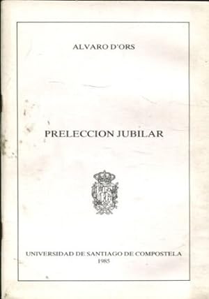Seller image for PRELECCIN JUBILAR. for sale by Libros Ambig