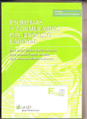 Imagen del vendedor de ESQUEMAS Y FORMULARIOS DEL PROCESO LABORAL + CD ROM. a la venta por Libros Ambig