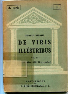 Seller image for DE VIRIS ILLUSTRIBUS. VOL I: I. MILTIADES-VIII. TRASIBULO. for sale by Libros Ambig