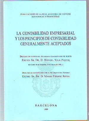 Imagen del vendedor de LA CONTABILIDAD EMPRESARIAL Y LOS PRINCIPIOS DE CONTABILIDAD GENERALMENTE ACEPTADOS. a la venta por Libros Ambig