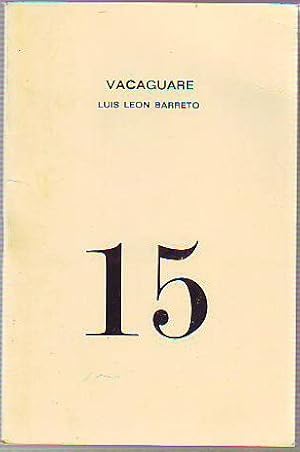 Immagine del venditore per VACAGUARE. venduto da Libros Ambig