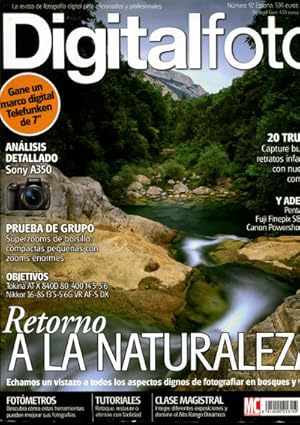 DIGITALFOTO. LA REVISTA DE FOTOGRAFIA DIGITAL PARA AFICIONADOS Y PROFESIONALES. NUM. 92.