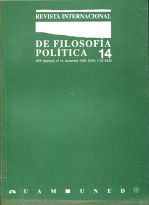 Imagen del vendedor de REVISTA INTERNACIONAL DE FILOSOFIA POLITICA. N 14: POLITICA Y MEMORIA. a la venta por Libros Ambig