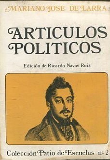 Imagen del vendedor de ARTICULOS POLITICOS. a la venta por Libros Ambig