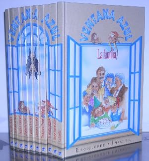 Imagen del vendedor de VENTANA AZUL. ENCICLOPEDIA INFANTIL. (10 TOMOS). a la venta por Libros Ambig