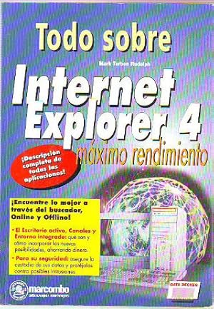 TODO SOBRE INTERNET EXPLORER 4.