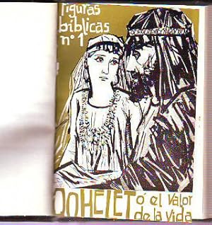 Seller image for FIGURAS BIBLICAS. 1. QOHELET O EL VALOR DE LA VIDA. 2. JOB: VIDA Y MASCARA. 3. SANSON Y DALILA. 4. JONAS Y LA BALLENA. 5. SAN PEDRO, O UNA VIDA ILUMINADA. 6. GEDEON, O LA ESTRATEGIA DE DIOS. 7. SUSANA, O LOS JUICIOS DE DIOS. for sale by Libros Ambig