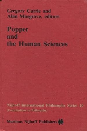 Seller image for POPPER AND THE HUMAN SCIENCES. VOL: 19. for sale by Libros Ambig