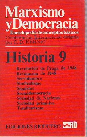 Imagen del vendedor de MARXISMO Y DEMOCRACIA. HISTORIA. 9: REVOLUCION DE PRAGA DE 1948-TOTALITARISMO. a la venta por Libros Ambig