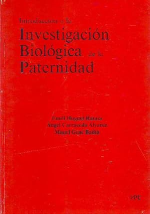 Imagen del vendedor de INTRODUCCION A LA INVESTIGACION BIOLOGICA DE LA PATERNIDAD. a la venta por Libros Ambig