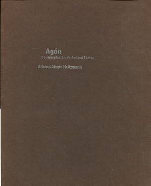Immagine del venditore per AGON. CONTEMPLACION DE ANTONI TAPIES. venduto da Libros Ambig