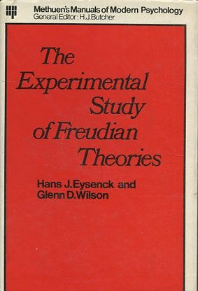 Bild des Verkufers fr THE EXPERIMENTAL STUDY OF FREUDIAN THEORIES. zum Verkauf von Libros Ambig