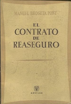 Immagine del venditore per EL CONTRATO DE REASEGURO. venduto da Libros Ambig