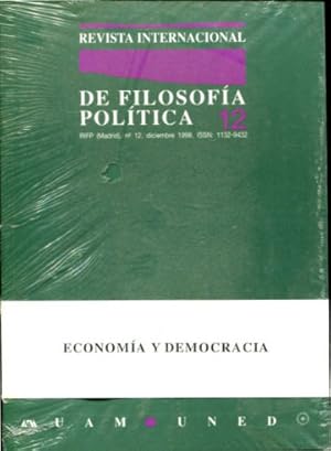 Imagen del vendedor de REVISTA INTERNACIONAL DE FILOSOFIA POLITICA. N 12: ECONOMIA Y DEMOCRACIA. a la venta por Libros Ambig