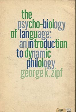 Seller image for THE PSYCHO-BIOLOGY OF LANGUAGE: AN INTRODUCTION TO DYNAMIC PHILOLOGY. for sale by Libros Ambig