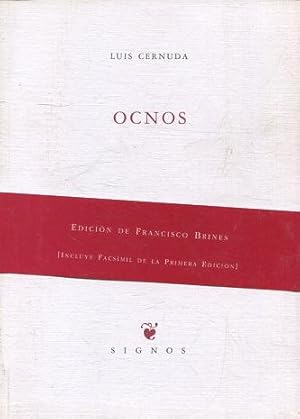 Image du vendeur pour OCNOS. mis en vente par Libros Ambig